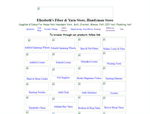 Tablet Screenshot of fiber2yarn.com